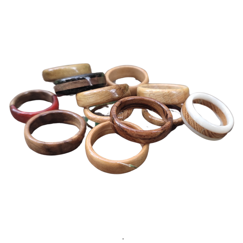 Fusion drveni prsten | Hrast i Američki Orah burme