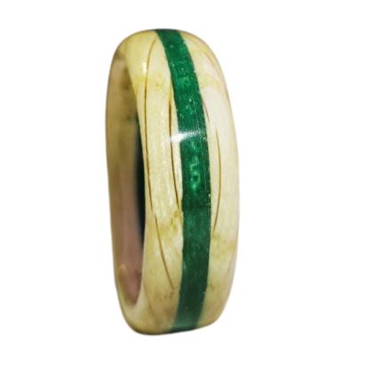 prsten od hrasta i epoxy smole