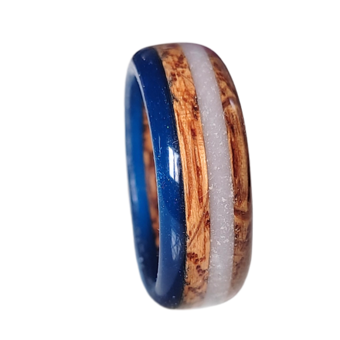 Drveni prstenovi sa epoxy smolom – Handmade unikatni modeli